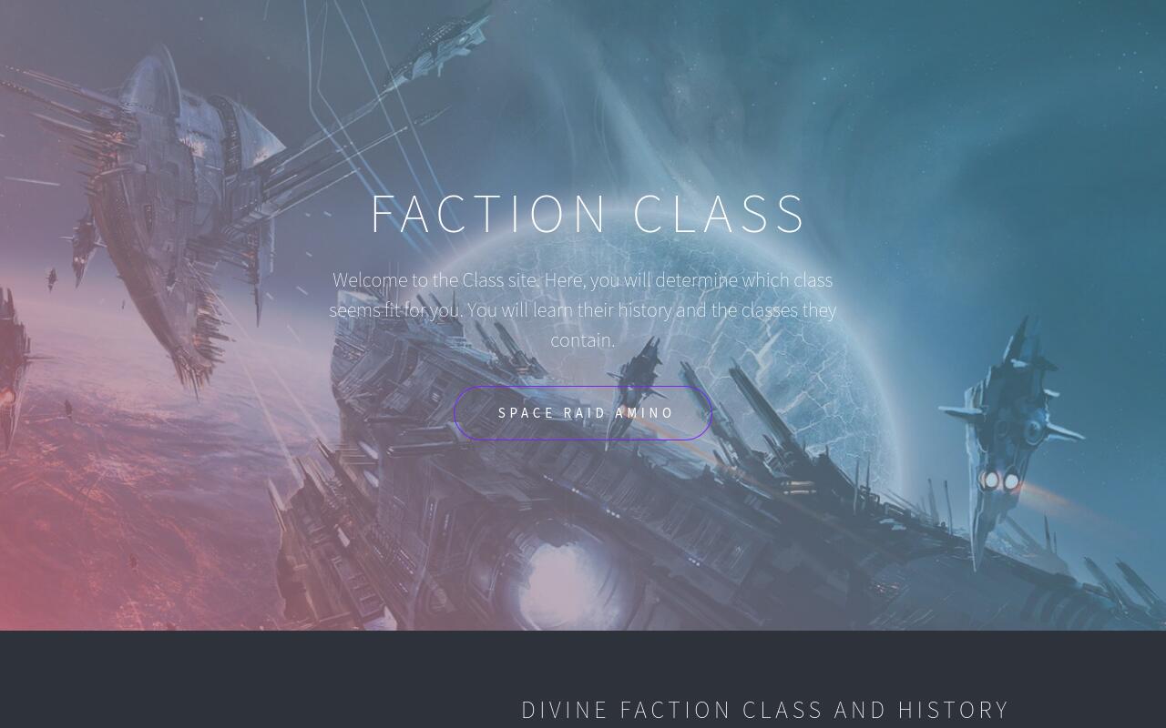 Carrd profile picture for @faction